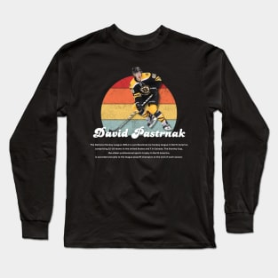 David Pastrnak Vintage Vol 01 Long Sleeve T-Shirt